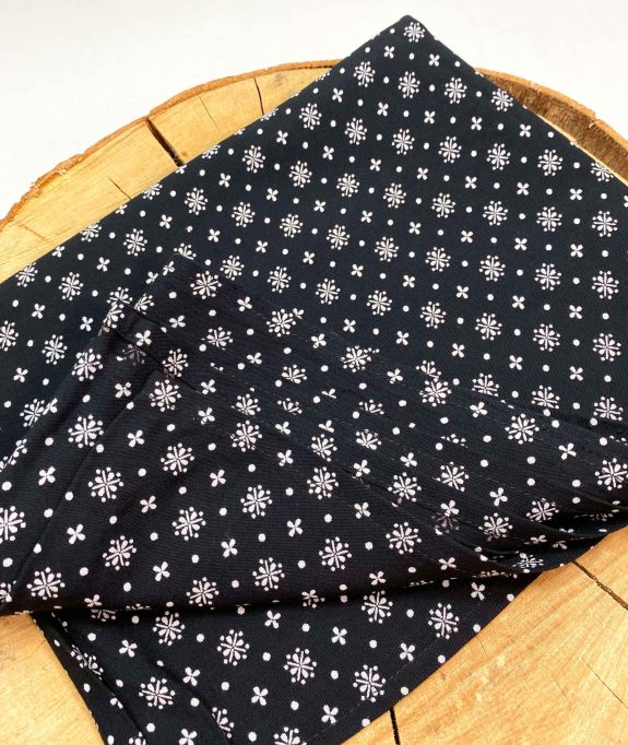 Sarong - Schwarz "Stern"