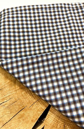 sarong karriert braun weiss (4) Sarong – Malong – karriert «Braun-Weiss»